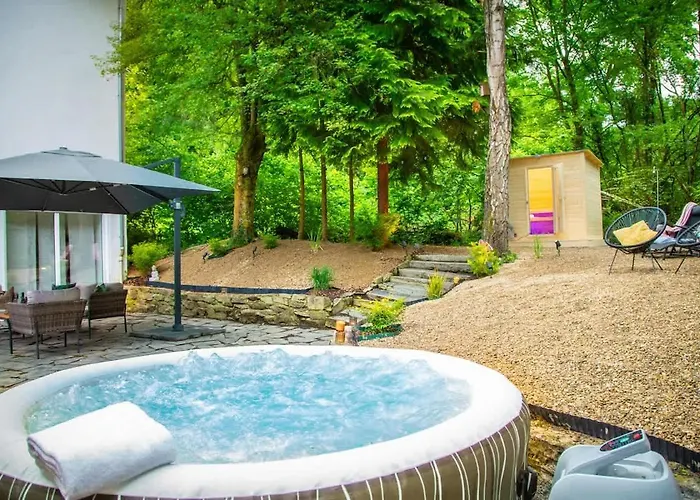 Casa de Férias Bendorfer Stadl Mit Whirlpool & Sauna Bendorf